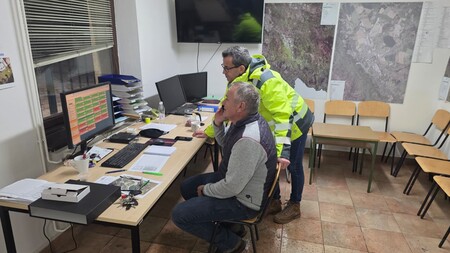 Zimska služba - delo v pisarni